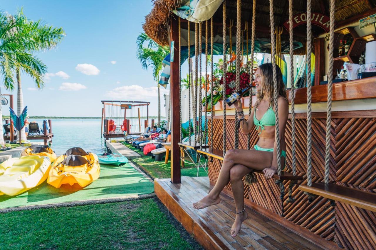 Blue Bird Hotel Bacalar Exterior photo