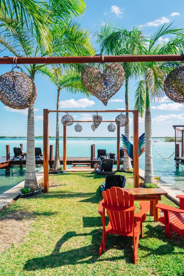 Blue Bird Hotel Bacalar Exterior photo